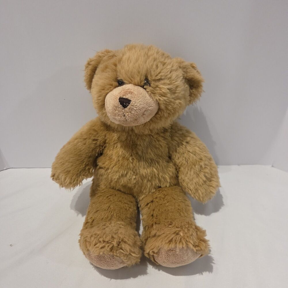 Build-A-Bear Workshop 16" Tan Teddy Vintage Plush Shaggy Brown Cub Classic